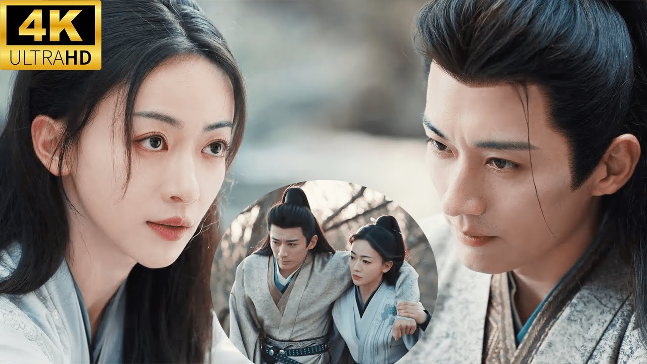 The female assassin jumped off a cliff to save the prince,the prince love her completely!#movie