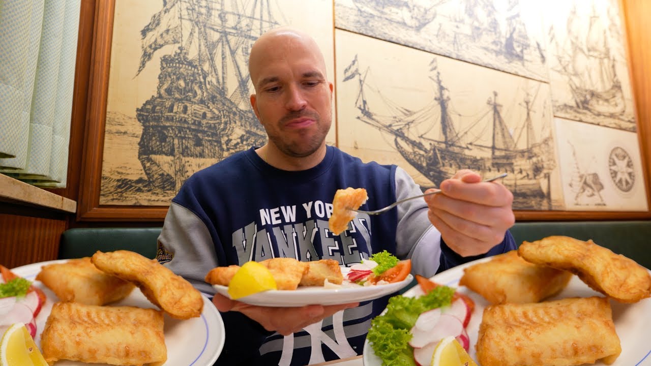 Traditioneller Hamburger Backfisch!! Seit 1924 Kult-Laden in Hamburg!!
