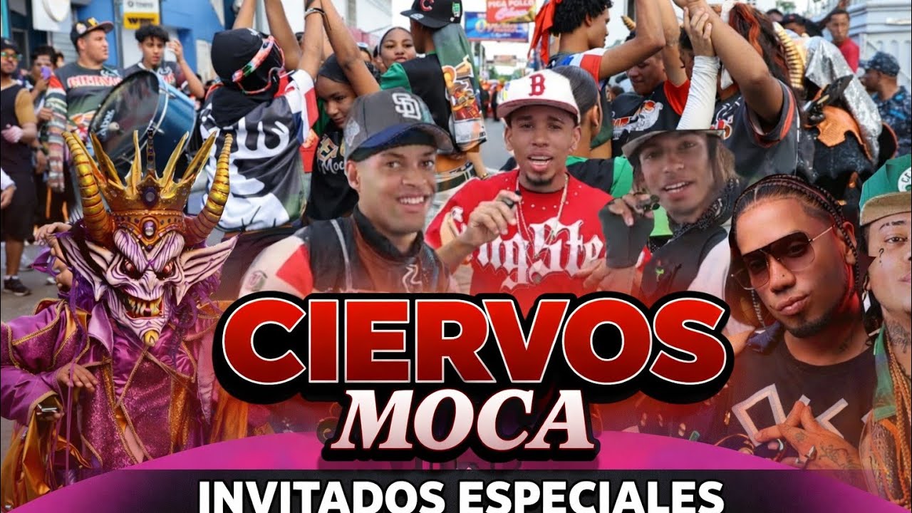 Ciervos Carnaval salcedo, y participa en video musical de Shelow shap y blach Jonás point y kakaroto