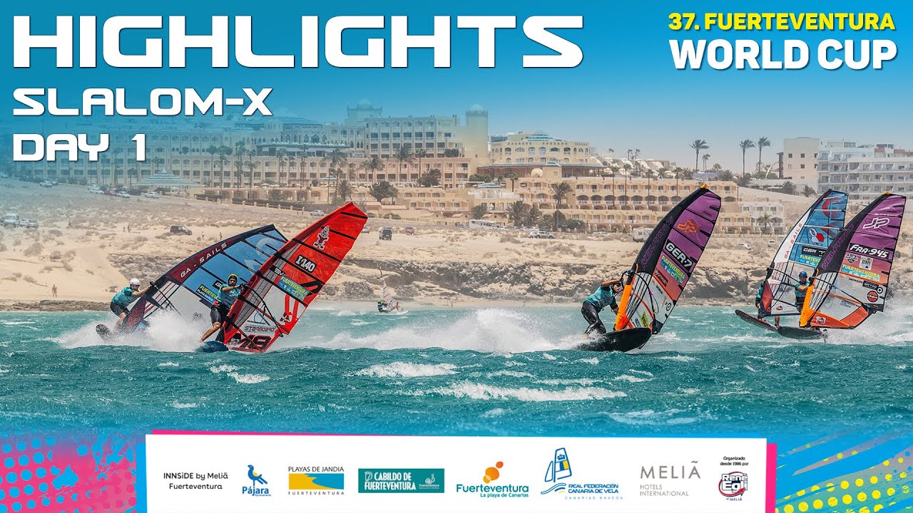 Slalom-X came back with a bang on Day 1 in Fuerteventura | 37. Fuerteventura Windsurf World Cup