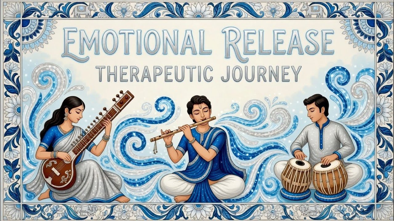 Emotional Release Therapeutic Journey 🌿 Deep Healing Indian Instrumental Meditation Music