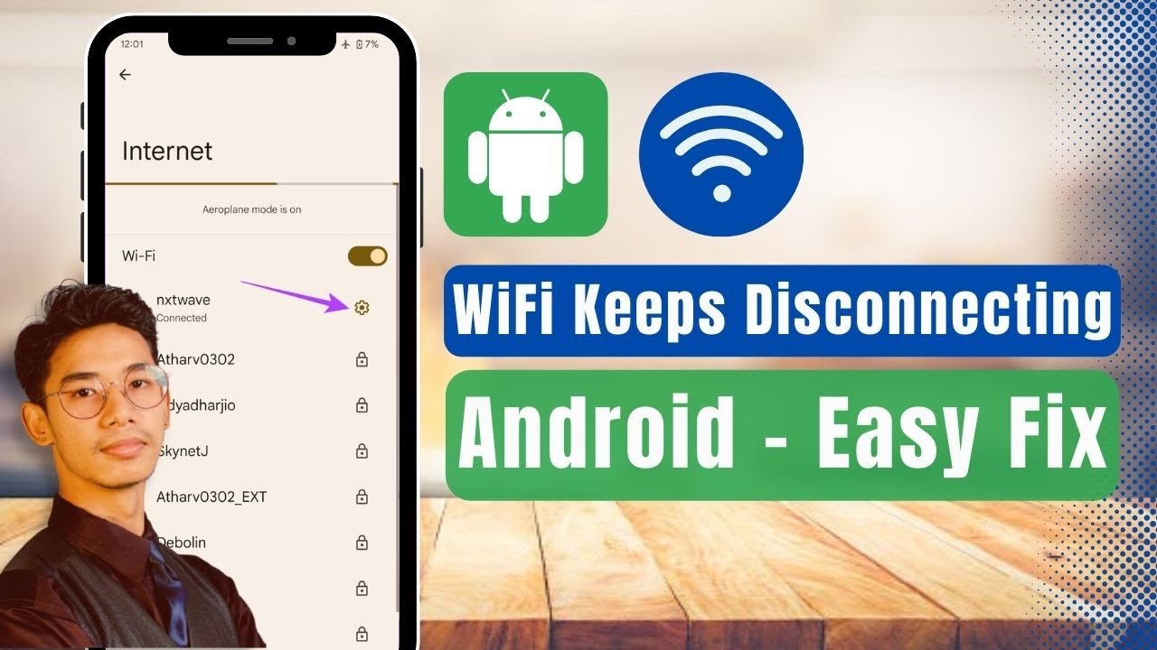 WiFi Keeps Disconnecting Android !