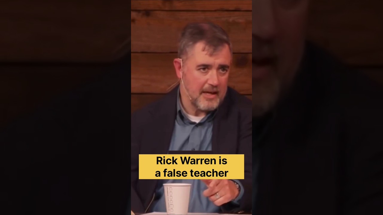 Rick Warren: The Heretic| Purpose Driven Life|#falseteachers#rickwarren#gospel#jesus#bible #shorts