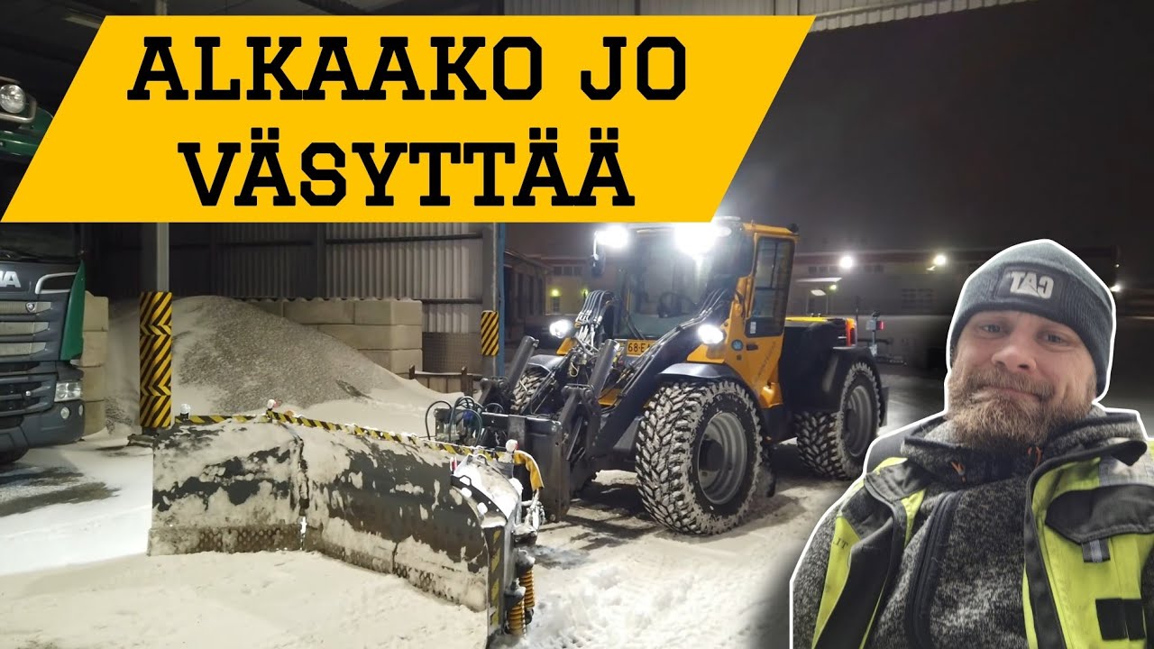 17CM LUNTA. ALKAAKO JO VÄSYTTÄÄ? LUMEN AURAUS WILLE 665