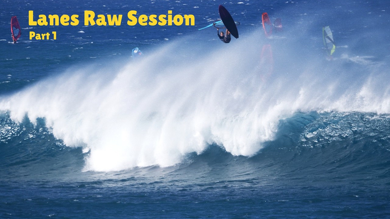 Windsurfing Lanes Raw Session Part 1