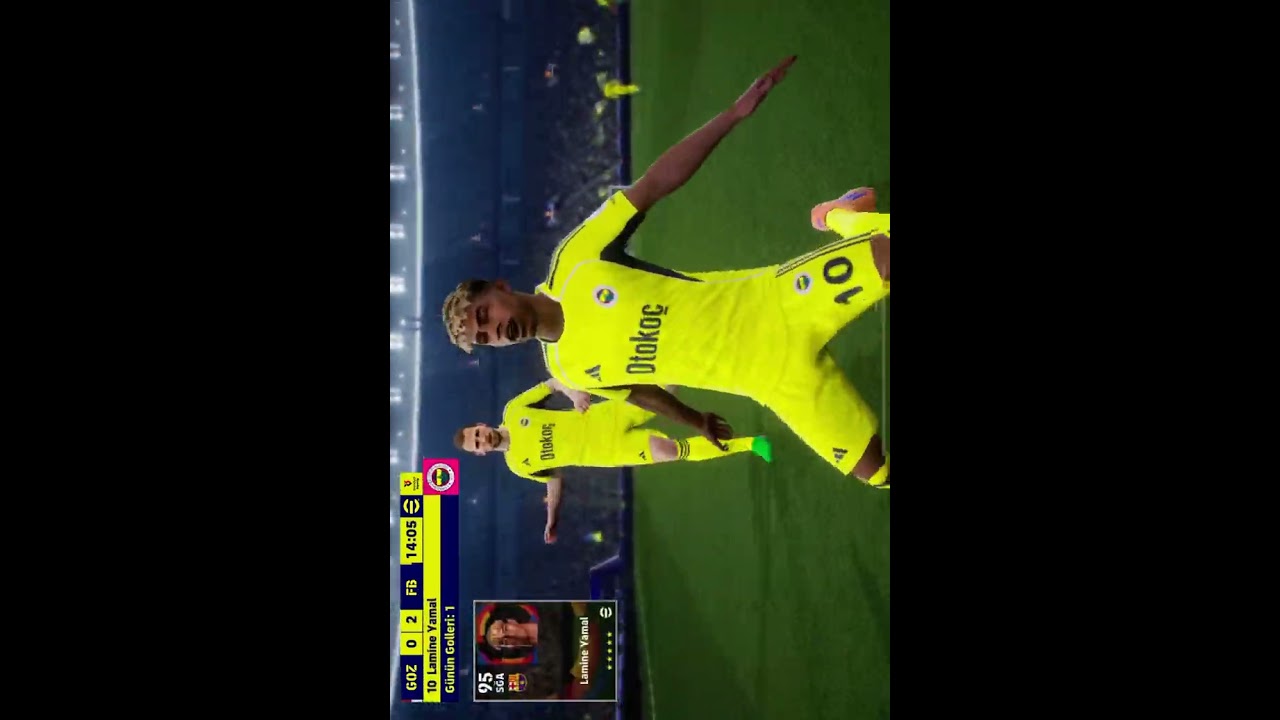 Fenerbahçe Kariyeri|Efootball￼2026|￼￼ Göztepe-Fenerbahçe ilk yarı