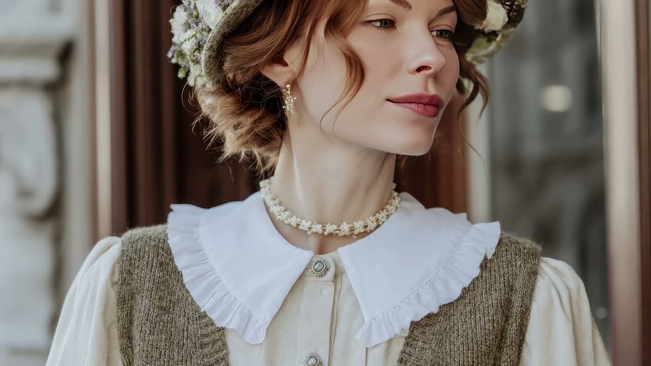 Timeless Elegant Vintage Spring Fashion Inspiration With Cozy Grandmacore Vibes