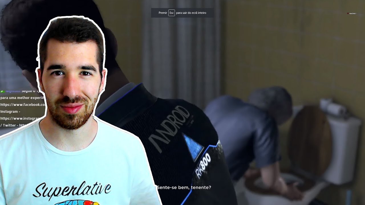 O HANK É UM BÊBADO! (DETROIT BECOME HUMAN PARTE 2)