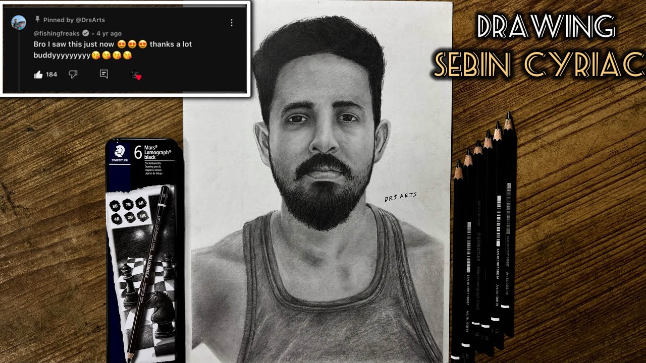Sebin Cyriac Drawing || Drs Arts  @fishingfreaks