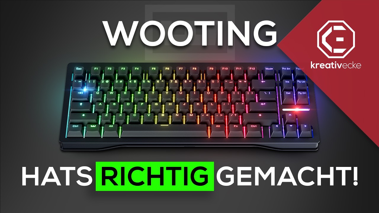 Die NEUE WOOTING 80HE ist die BESTE Gaming Tastatur 2024! Aber...