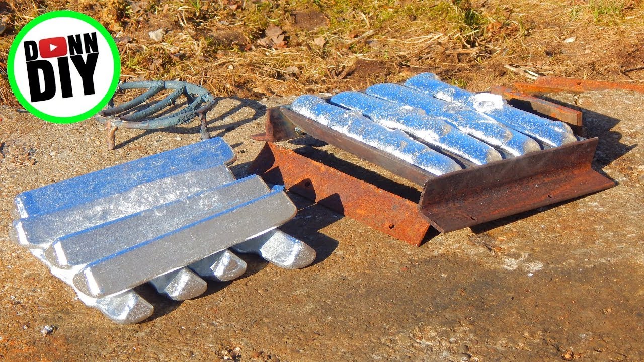 Melting Aluminium In The Mini Metal Foundry - Melting Aluminium #1