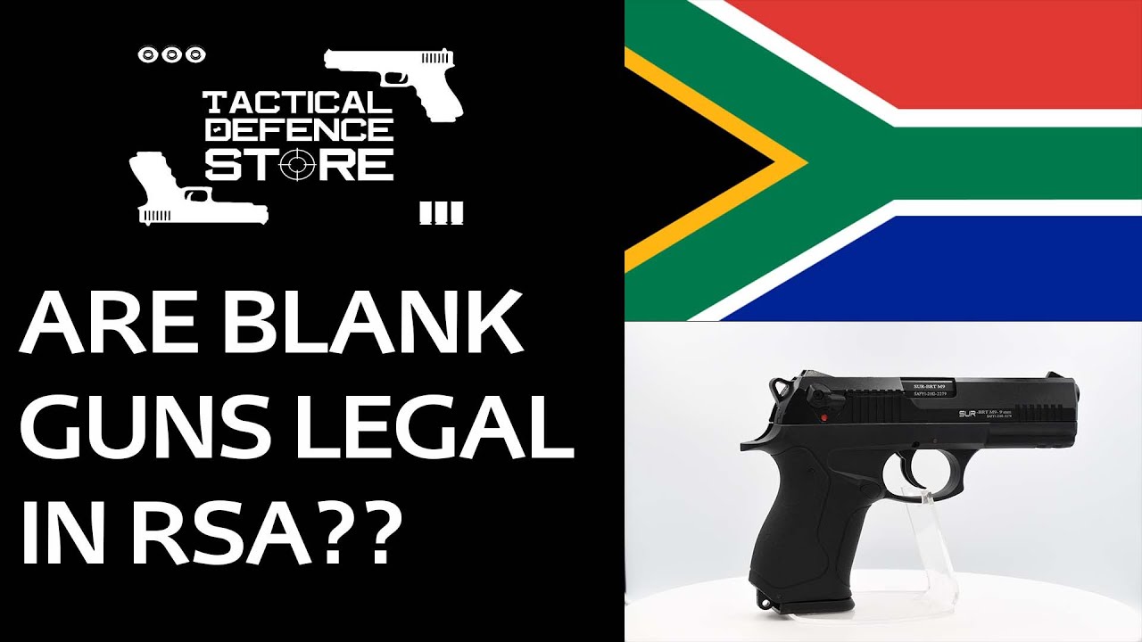 Blank Guns Legality in RSA