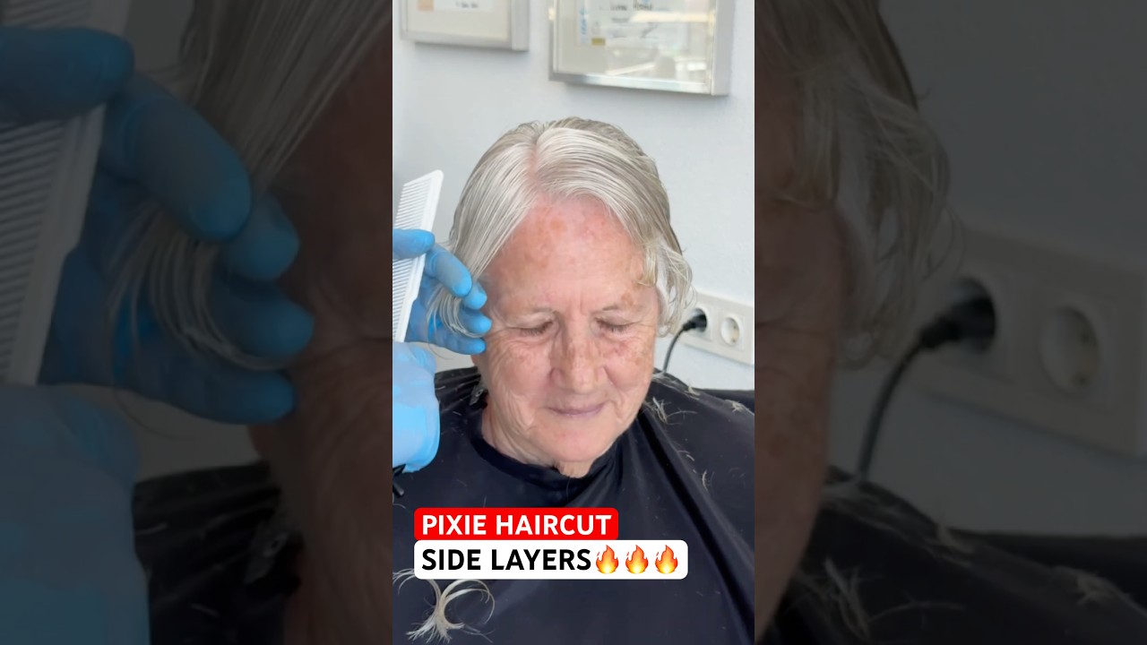 PIXIE HAIRCUT SIDE LAYERS IN ACTION! 🔥🔥🔥