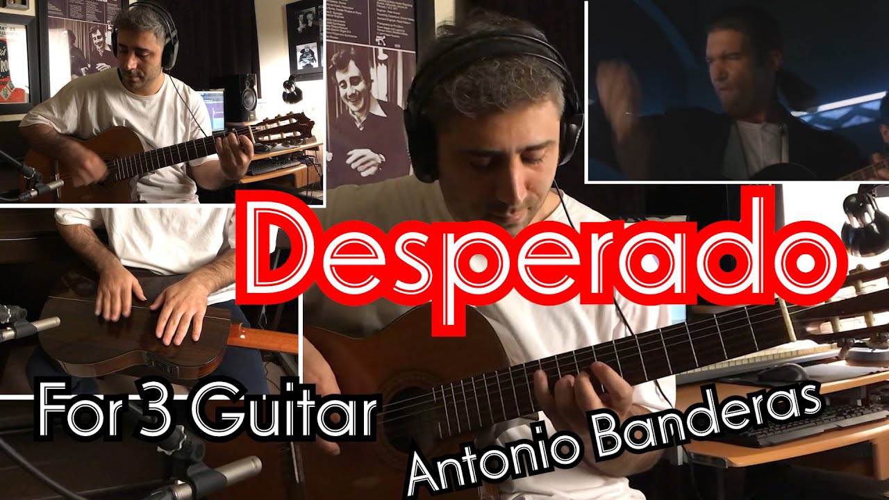 Desperado soundtrack ( Guitar Cover ) /Antonio Banderas _ Cancion del Mariachi  By Alireza Tayebi