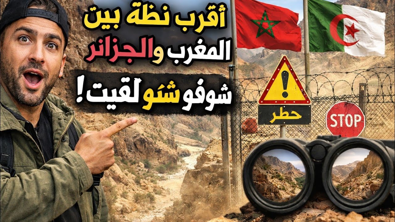 🔥 وصلت لأقرب نقطة للحدود المغربية الجزائرية 🇲🇦🇩🇿 | مغامرة وسط الجراف!