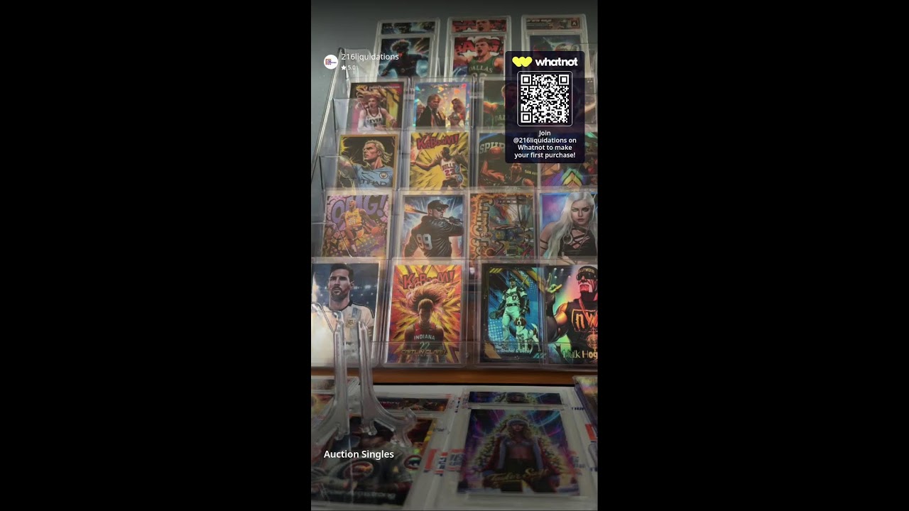 WNBA / NBA / SOCCER / MLB / NFL / WWE / TCG / custom cards