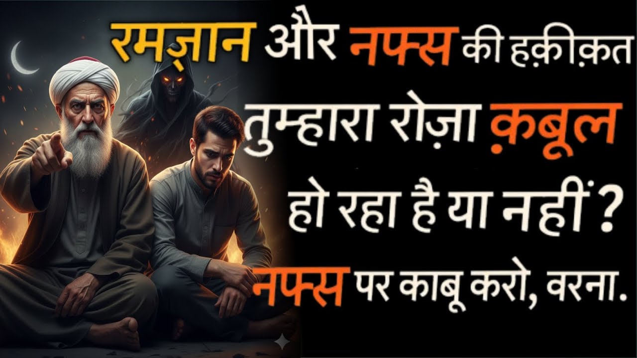 Nafs vs Imaan – Ramzan Ka Asli Maqsad Kya Hai? | Heart Touching Ramzan Bayan in Hindi