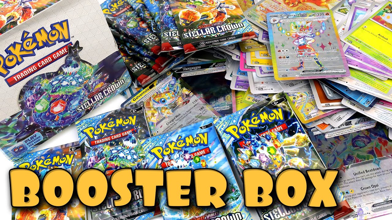 Opening a Pokemon Stellar Crown Booster Box from AliExpress! 🔥 Fake or Fire?