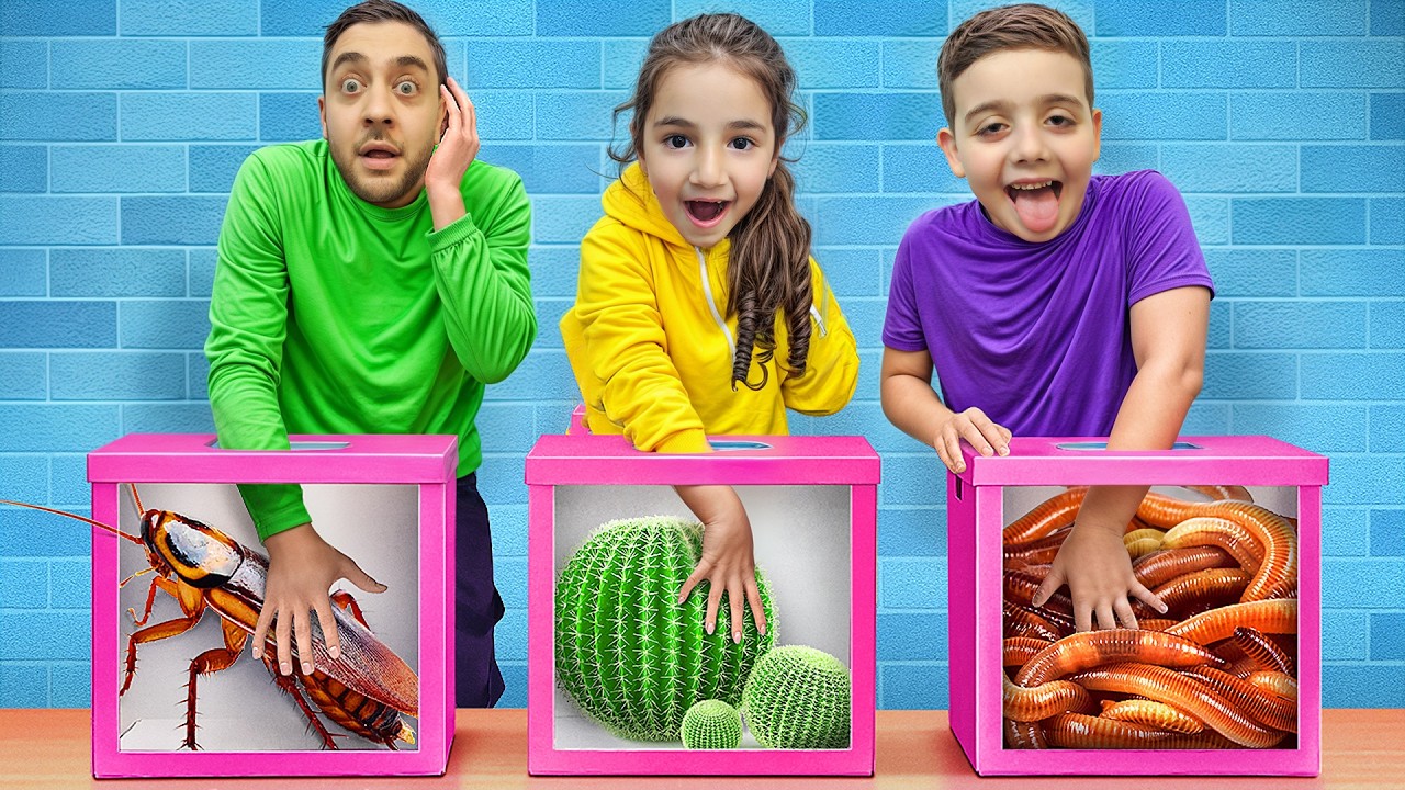 أقوى تحدي مع دينيز ورفقاتو 😱 طلعلون شغلات غريبة ومقرفة😰 صارو يبكو( أصعب تحدي)