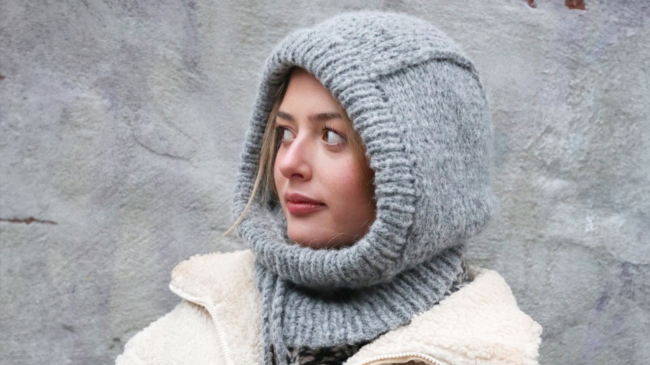 Full Tutorial - Knit Basic Becca Balaclava with me