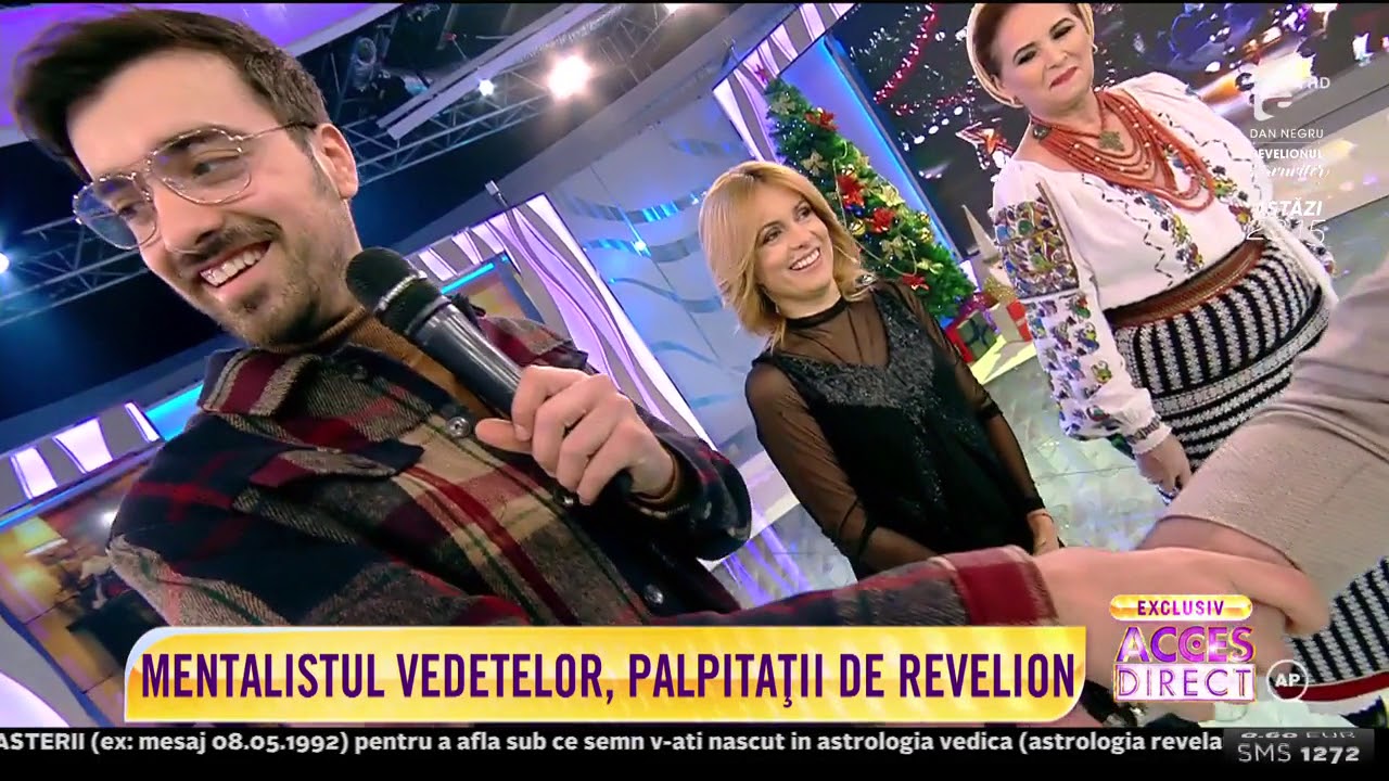 Simion R. Ştefan, mentalistul vedetelor, moment incredibil de magie &icirc;n seara de Revelion