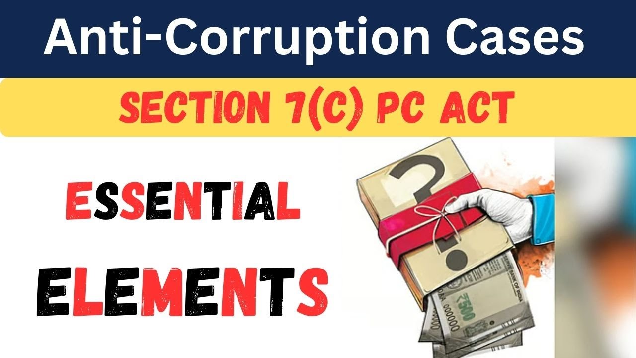 Section 7 of the Prevention of Corruption Act, 1988 Explained | Legal Awareness by Dr. Jinesh Soni