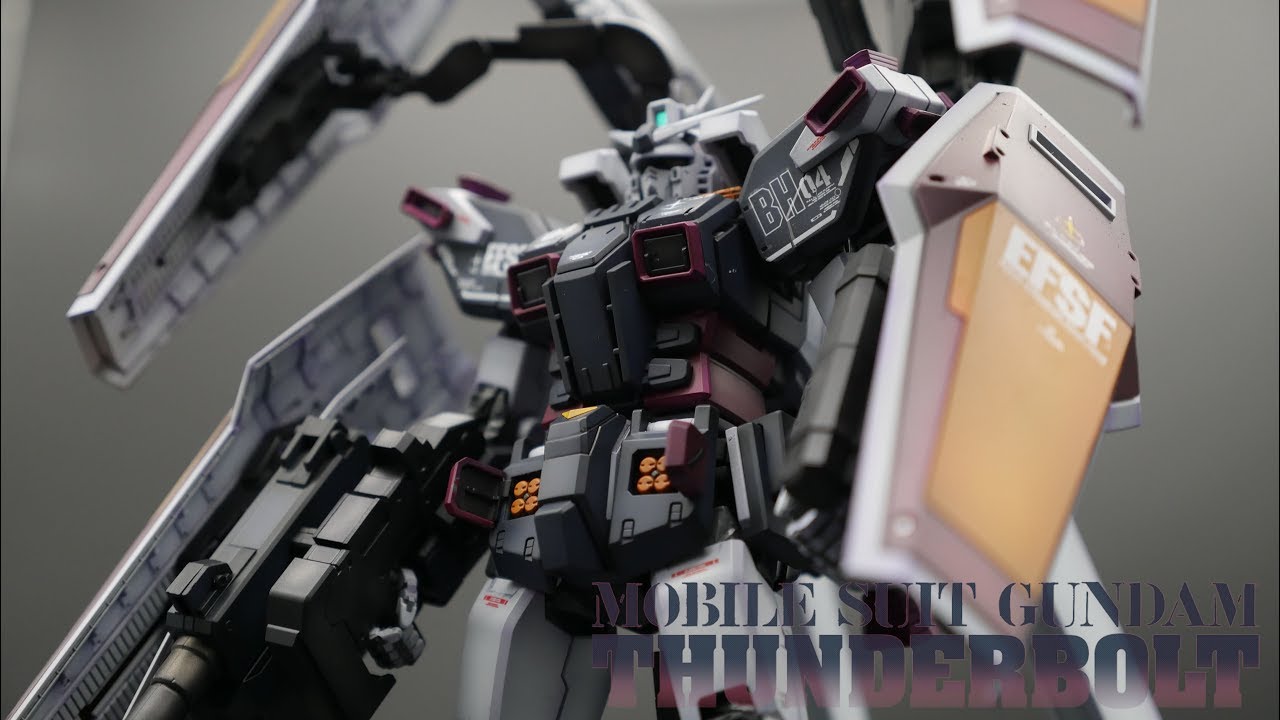 MG FA-78 FULL ARMOR GUNDAM THUNDERBOLT VER.KA (Индивидуальная окраска) Полностью окрашенный Gunpla!