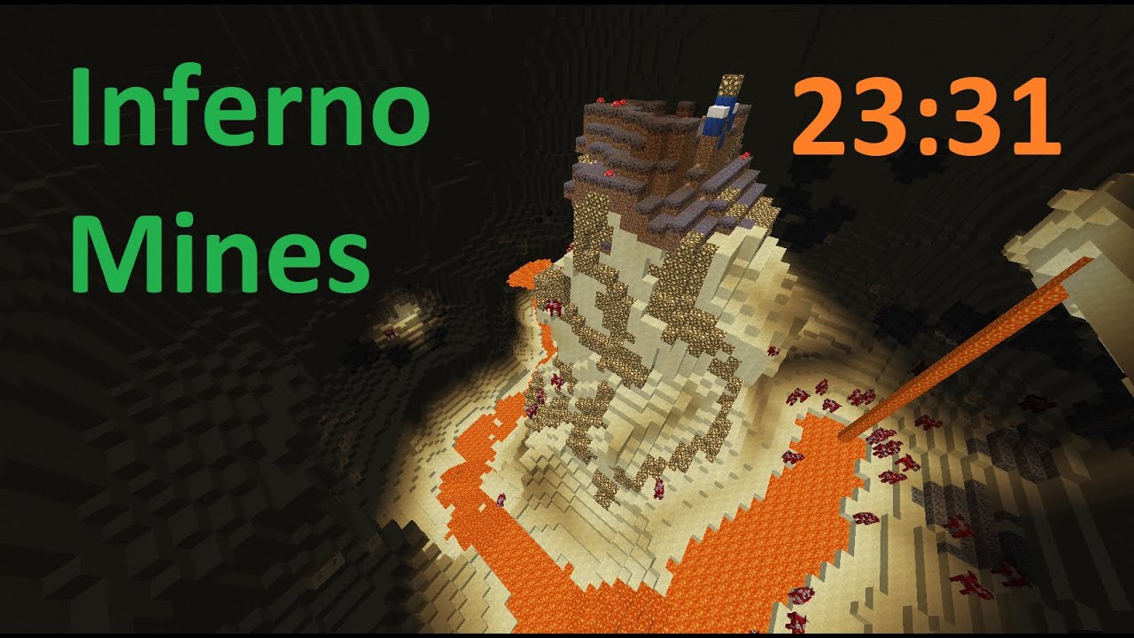 [CTM] Minecraft Speedrun: Inferno Mines any% [23:31]