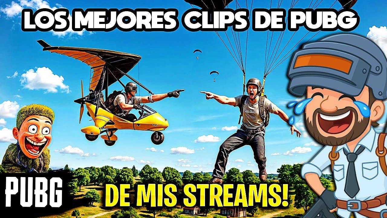 MIS MEJORES MOMENTOS DIVERTIDOS de PUBG PC 🔥 Los mejores CLIPS de mis DIRECTOS