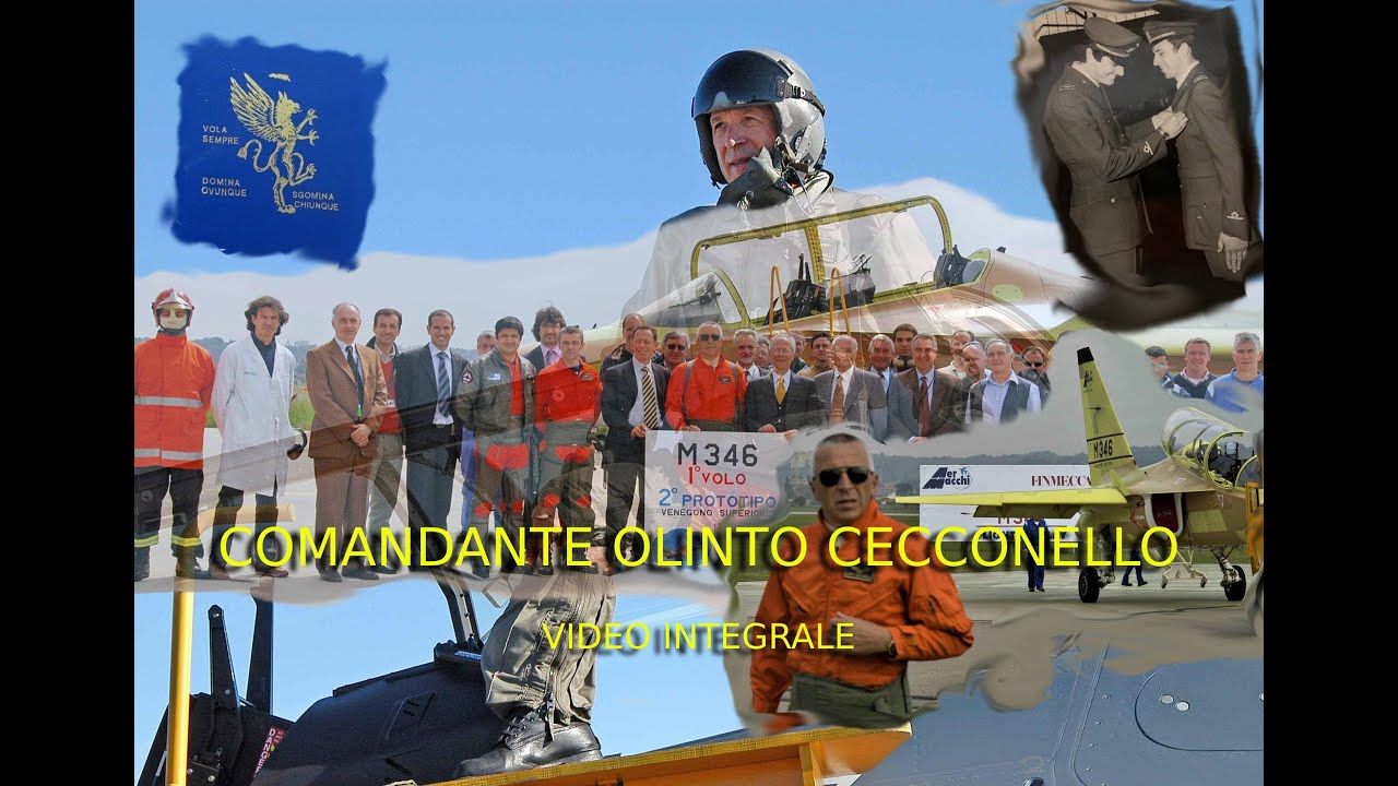 COMANDANTE OLINTO CECCONELLO - UNA VITA DA PILOTA - Video integrale