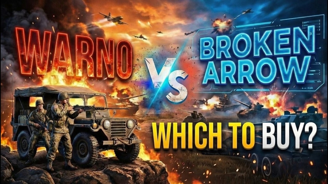 WARNO VS Broken Arrow Which Wargame To Buy? In Extreme And Autistic Detail