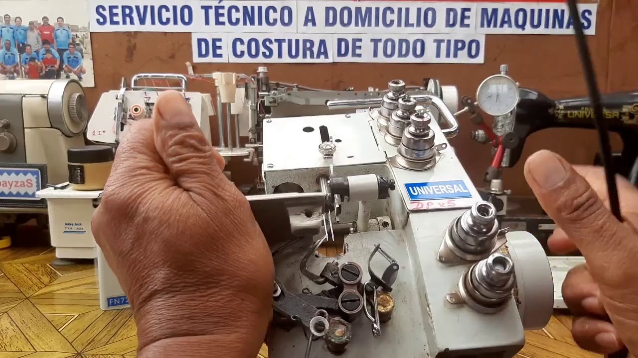 Como Sincronizar las 3 Ancoras Overlock FN 725