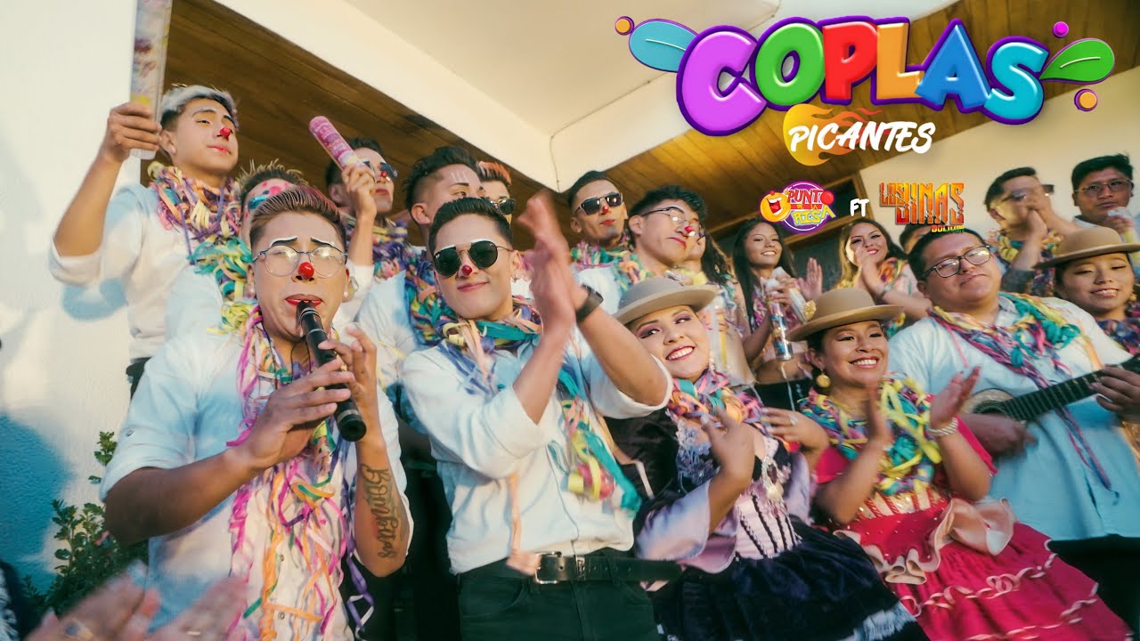 COPLAS PICANTES 2025  EL PUNTO DE LA RISA FT LOS JINAS VIDEO 4K