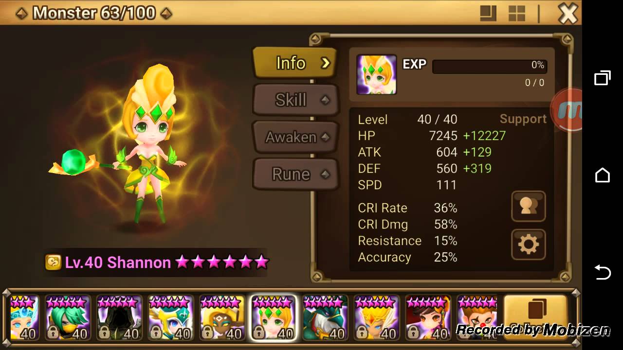 Summoners War Sky Arena: B10 giants farmable team you won't ever regret!