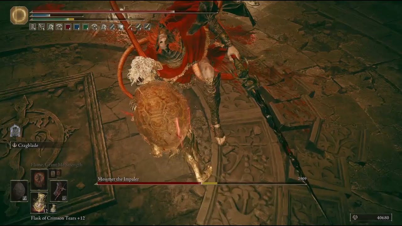 Messmer the Impaler get executed (executioner build)