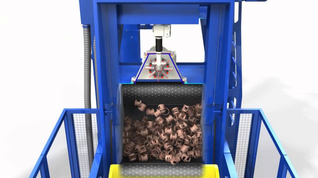 Wheelabrator Tumblast Machine