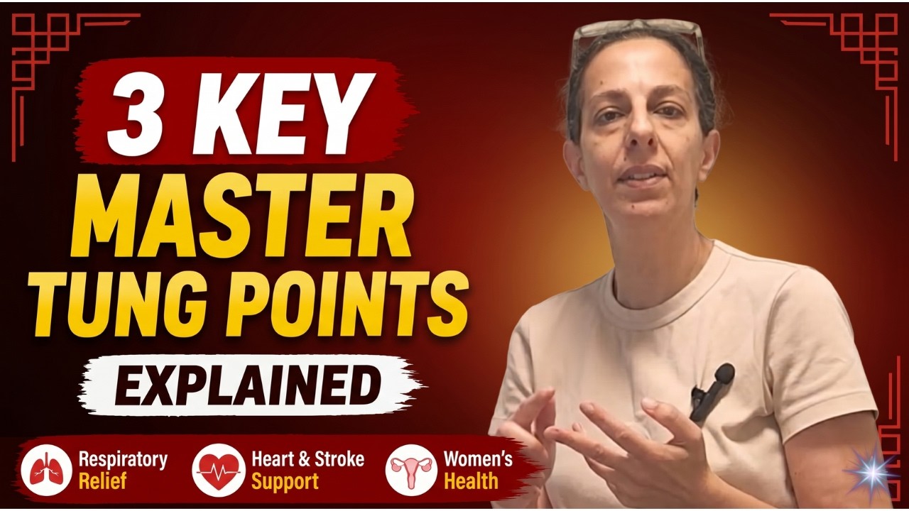 Learn Master Tung's Ren Zong Di Zong and Tian Zong Acupuncture Points