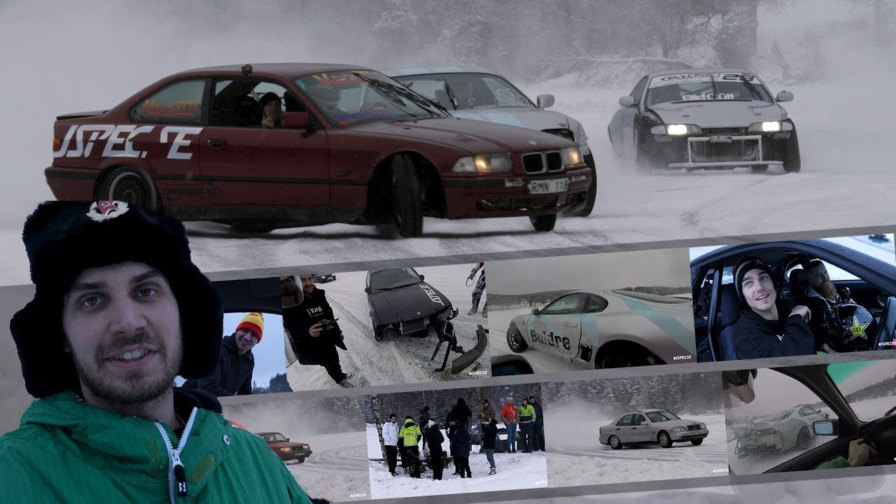 Alexander Granlund,  Fredric Aasbø , David Skogsby - Drifting på is Årjäng 2018