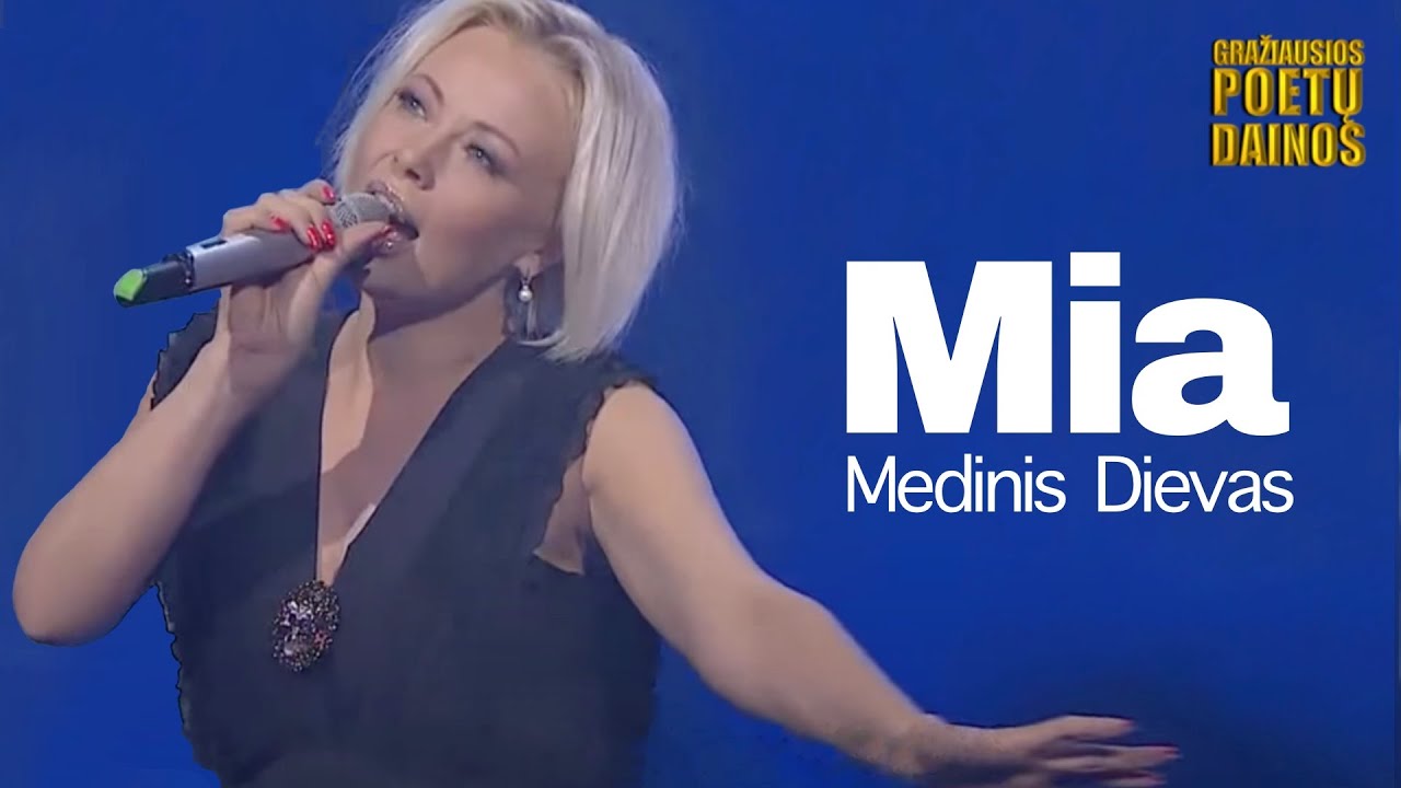 Mia - Medinis Dievas (Lyric Video). Gražiausios Poetų Dainos