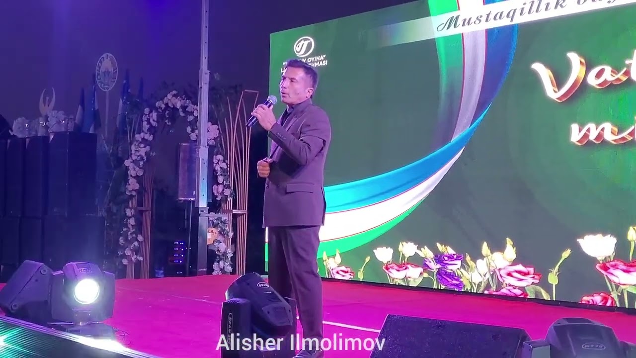 Alisher Ilmolimov Ota onang topilmaydi O'zbekiston Jizzah Mustaqillik bayrami 