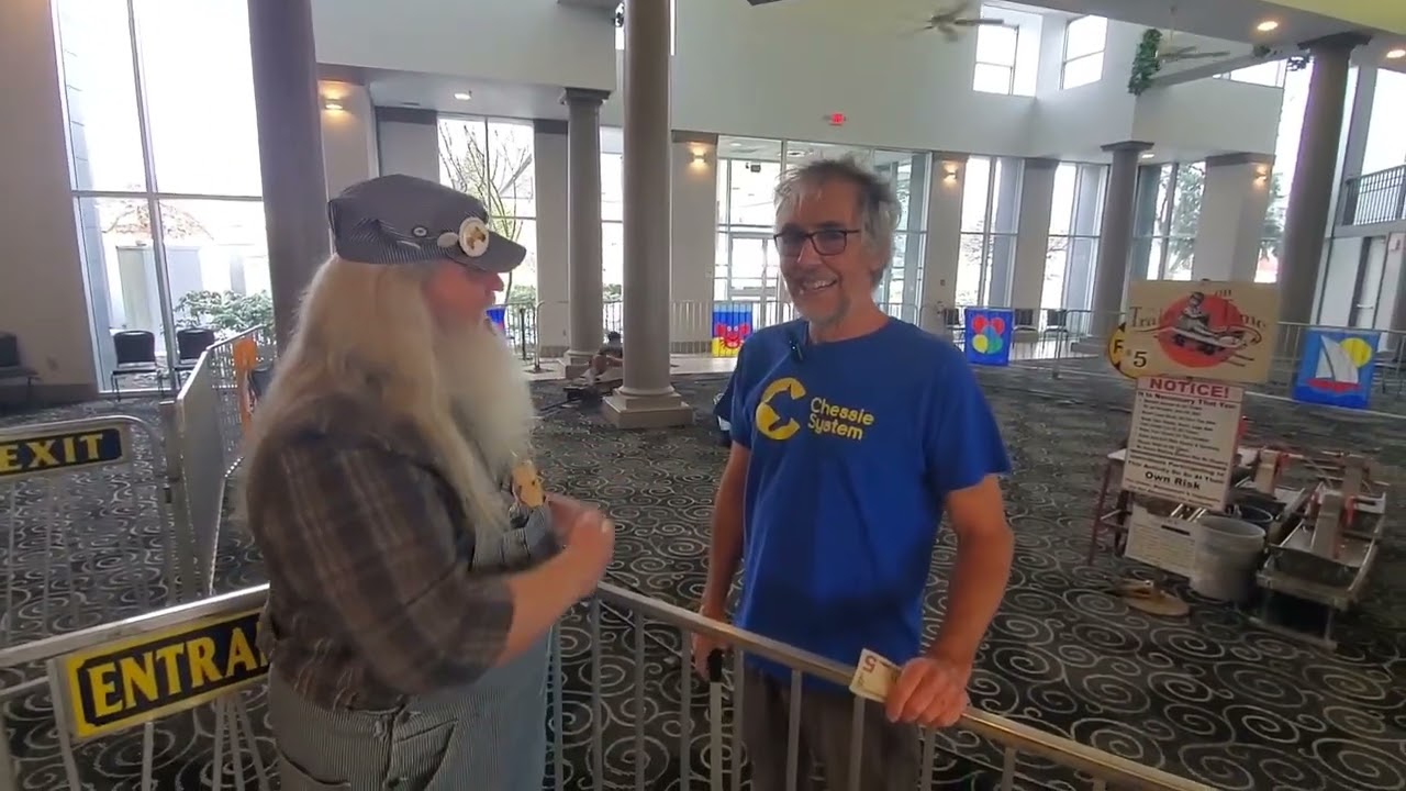 It was a great time at the train show 