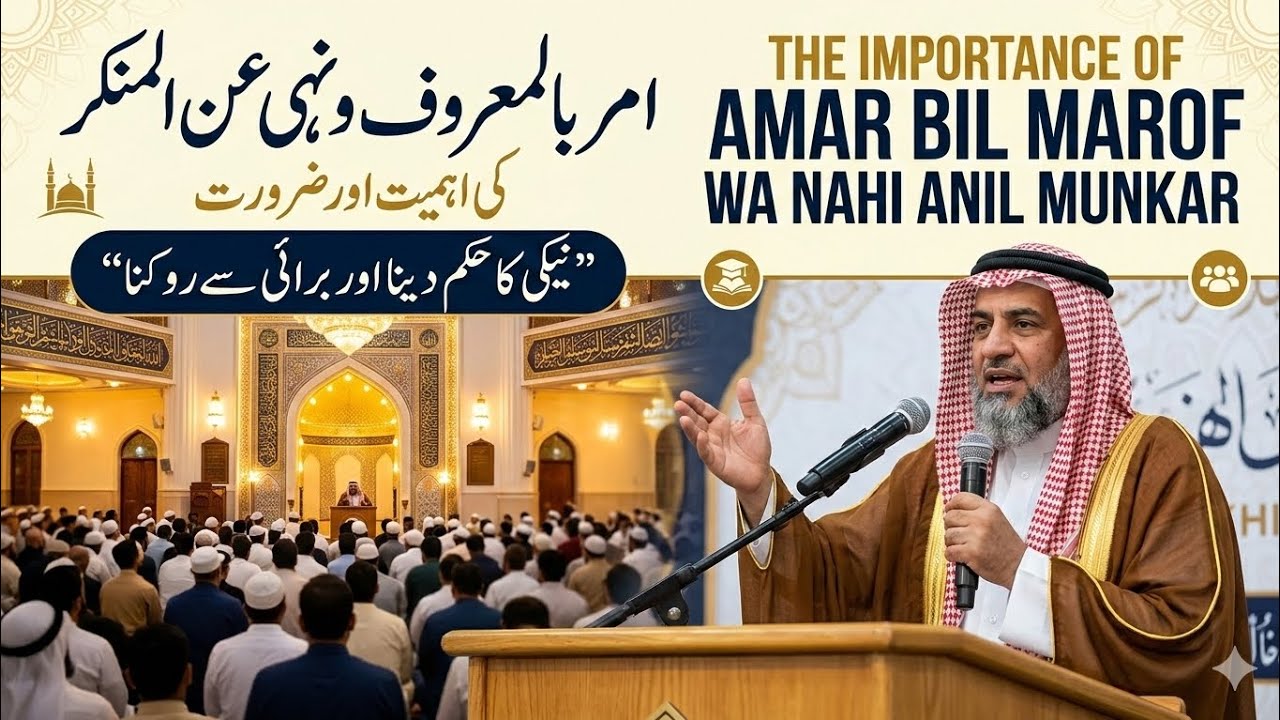 Niki ka Hukm aur Burai se Rokna – Hamari Ijtemai Zimmedari#AmarBilMaroof #Islam #IslamicBayan #Deen