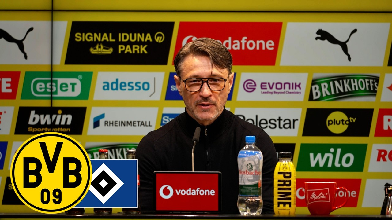 &bdquo;Dann hat das Stadion sein &Uuml;briges getan!&ldquo; | PK mit Kovac & Polzin | BVB - Hamburger SV 3:2