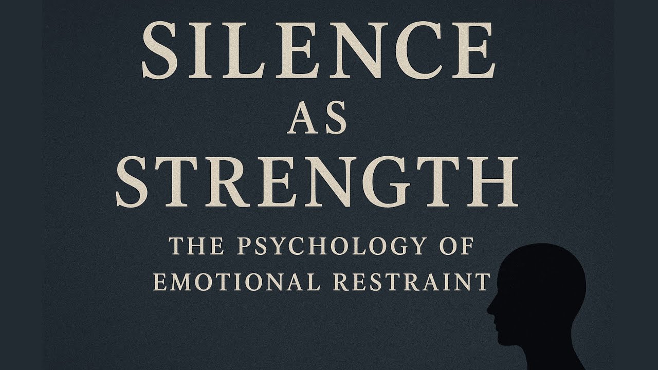 Silence as Strength: The Psychology of Emotional Restraint | Full Audiobook