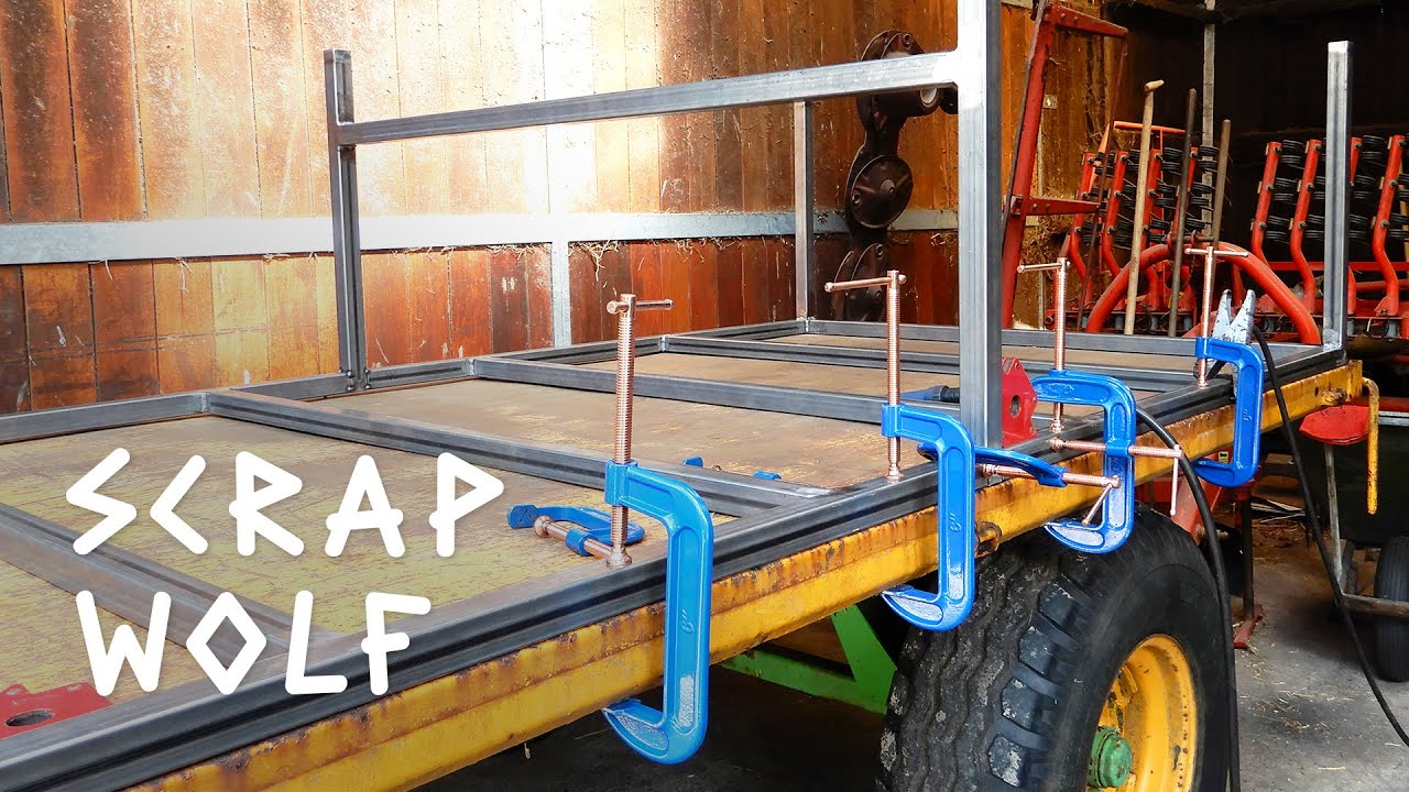 Giga tuintafel lassen - Deel 1. Het frame - Scrap Wolf