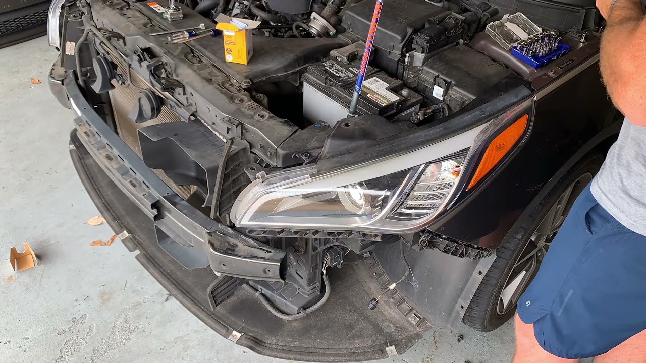 2015 Hyundai HID Headlight Replacement