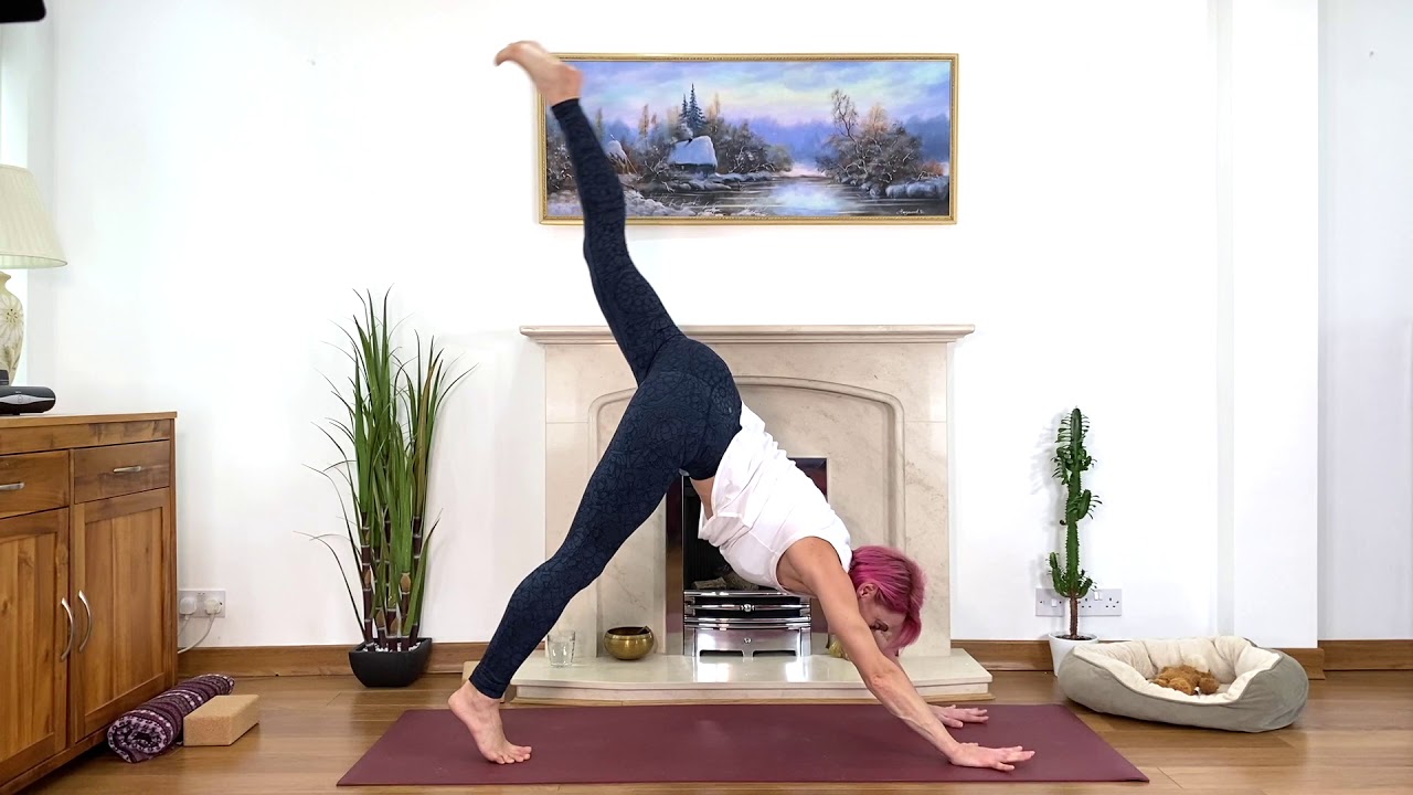 Yoga For Wellbeing. Realign Your Hips and Pelvis. Relieve Tension of the Lower Back