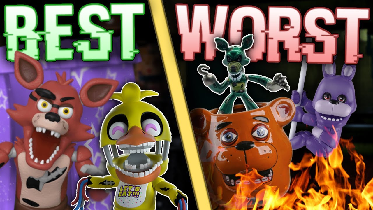 The BEST and WORST FNAF Merch for EVERY Character (Part 1)