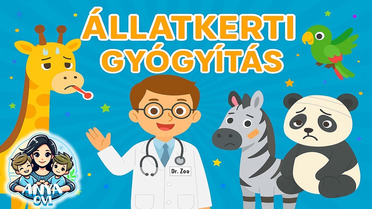 &Aacute;llatkerti gy&oacute;gy&iacute;t&aacute;s - Dr. Zoo Kalandja #gyerekeknek #&aacute;llatok #&aacute;llatkert #mese #gyerekmese