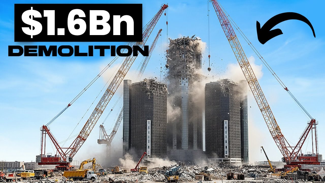$1.6 Billion Demolition - The Shocking Plan for Detroit&rsquo;s RenCen